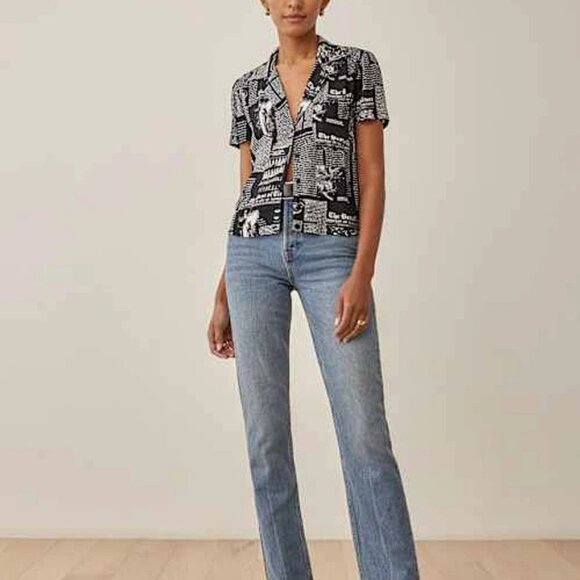 Reformation Cuba Top in Magazine Size S - Picture 6 of 14